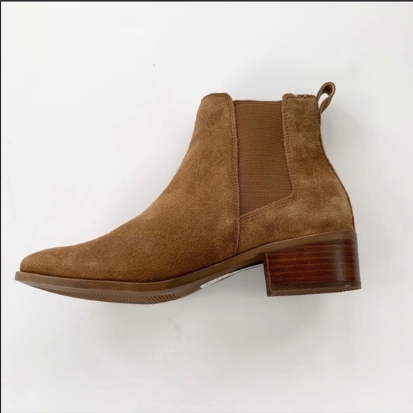 Steve Madden Dover Cognac Suede Chelsea Boot 7.5 - Picture 5 of 9